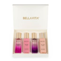 BELLAVITA: Women Perfume Gift Set 4x20ml Fragrance Eau De Parfum Perfume - 80 ml