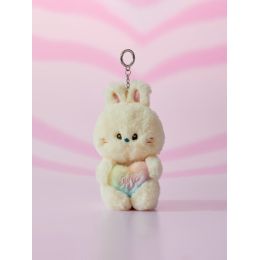 Cokodive: NewJeans-Bunini | MD Talking Plush Keyring (White)