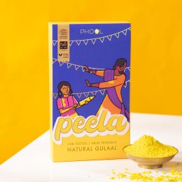 Phool: Yellow Natural Gulal