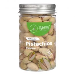 Flyberry Gourmet: Premium Iranian Pistachios, 200g (Pack of 2. 100g Each) | Rich in Protein and Dietary Fibre