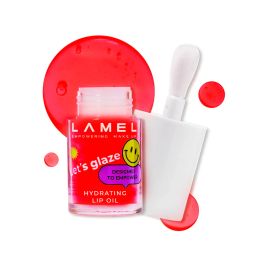 Lamel: Hydrating Lip Oil LET`S GLAZE 403 Sweet cherry