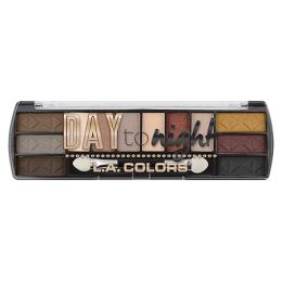 L.A. Colors: L.A. Colors Day to Night 12 Color Eyeshadow - Sundown
