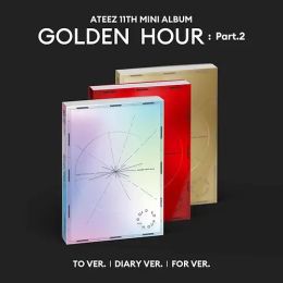 Cokodive: ATEEZ - GOLDEN HOUR : PART.2 11TH MINI ALBUM PHOTOBOOK RANDOM