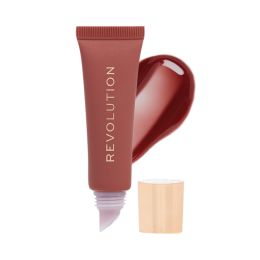 Makeup Revolution: Juicy Peptide Lip Balm Nude Latte