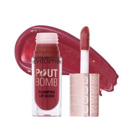 Makeup Revolution: Pout Bomb Plumping Gloss Rosewood Rose Pink