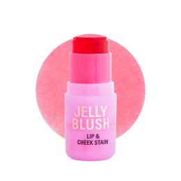 Makeup Revolution: Jelly Blush Stick Lip and Cheek Stain Strawberry Pink