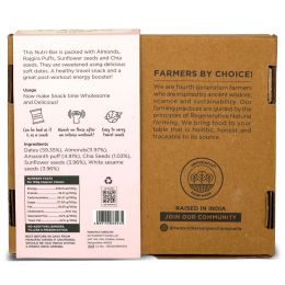 Two Brothers Organic Farms: NutriBars (9 Energy Bars, 300G)