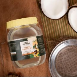 Two Brothers Organic Farms: Cold-Pressed Coconut Oil 400ml