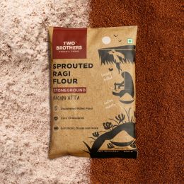 Two Brothers Organic Farms: Sprouted Rajgira Atta (500g)