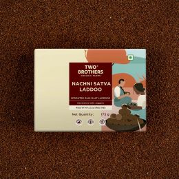 Two Brothers Organic Farms: Hand-Rolled Nachni Satva Laddoos - 175gm