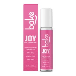 Bake Cosmetics: Joy 100% Concentrated Perfume Oil Roll on Fragrance For Men & Women-Peony