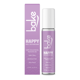 Bake Cosmetics: Happy 100% Concentrated Perfume Oil Roll-on - Black Currant (Unisex)