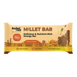 Beyond Food: Millet Bar - Peanut Butter (Pack of 6)