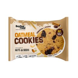 Beyond Food: Oatmeal Cookies - Cinnamon & Raisins (Pack of 12)