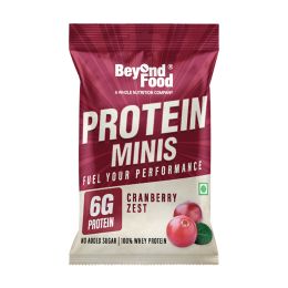 Beyond Food: Protein Minis - Cranberry Zest (Pack of 6)