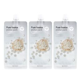 Missha: Pure Source Pocket Pack (Pearl) - 10ml (Pack 3)