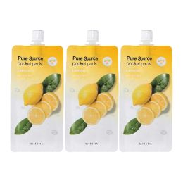 Missha: Pure Source Pocket Pack (Lemon) - 10ml (Pack 3)