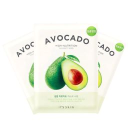 Its Skin: The Fresh Mask Sheet Avocado - 20ml (Pack 3)