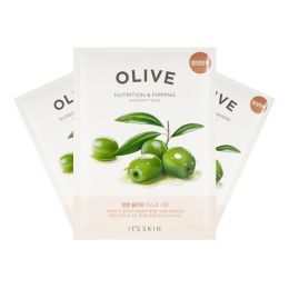 Its Skin: The Fresh Mask Sheet Olive - 20ml (Pack 3)