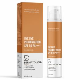 Dermatouch: BYE BYE PIGMENTATION SUNSCREEN SPF 50 PA++++ 50G