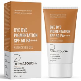 Dermatouch: BYE BYE PIGMENTATION SUNSCREEN SPF 50 PA++++ 30G
