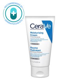 CeraVe: Moisturizing Cream For Dry To Very Dry Skin With Ceramides & Hyaluronic Acid 50ml