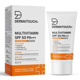 Dermatouch: Multivitamin SPF 50 PA+++ Sunscreen Gel 30 g