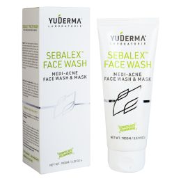 YUDERMA: Sebalex Face Wash - 2in1 Facewash& Mask 100gm