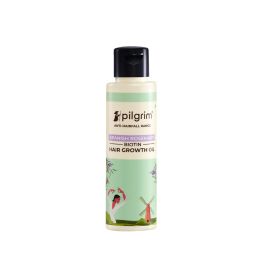 Pilgrim: Biotin Hair Growth Oil to Control Hair Fall -  100ml