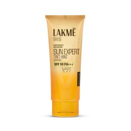 Lakme: Sun Expert Tinted Sunscreen SPF 50 PA +++ | Broad spectrum UVA/B protection | Blue light protection | No White Cast | for all dry, oily, normal skin| Matte Finish | 50ml