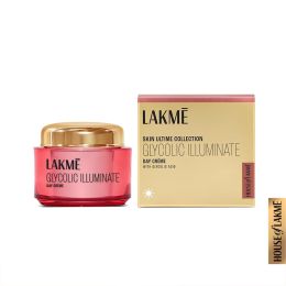 Lakme: Glycolic Illuminate Day Cream with Glycolic Acid for Radiant & Even Tone Skin