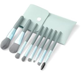 Kindlife: 8 Pcs Brush Set With Pouch