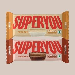 SuperYou: Snack Switch-Up: Choco & Cheese Combo(Pack of 10 each) | 10g Protein, 3g Fiber, No Added Sugar 400g