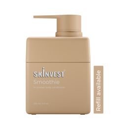Skinvest: Smoothie In-shower body conditioner - for 24hrs non-sticky Hydration - 150ml | with Shea butter, Salicylic Acid | Reduces Body Acne, Improves Skin Texture, Dryness & Flakiness, Suitable For All Skin Types | For Men & Women | Dermatologist Tested