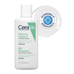 CeraVe: Foaming Cleanser Face Wash For Oily Skin With Hyaluronic Acid, Ceramides & Niacinamide 88ml