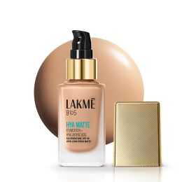 Lakme: 9to5 Hya Matte Foundation + Hyaluronic Acid Neutral Nude