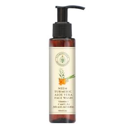 VITMINVEDA: Natural Neem Turmeric Aloe Vera Face Wash 100ml