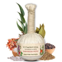 VITMINVEDA: Pain Relief Potli for Massage 180 ml