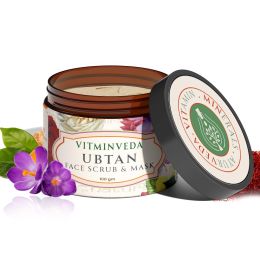 VITMINVEDA: Ubtan Face Pack  Scrub & Mask 100gm
