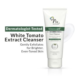 Fixderma: Tomaglow Face Cleanser with White Tomato Extract 4% Niacinamide - 100gm