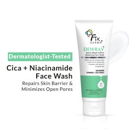 Fixderma: Dewrav Barrier Repair & Pore Minimizing face wash -100ml