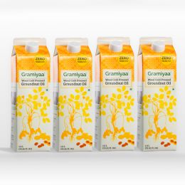 Gramiyaa: Gramiyaa Cold Pressed Groundnut Oil 4 Litre