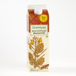 Gramiyaa
: Cold Pressed Mustard Oil 1 Litre