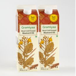 Gramiyaa
: Cold Pressed Mustard Oil 2 Litre