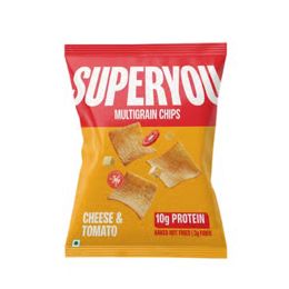 SuperYou: Cheese & Tomato Multigrain Protein Chips