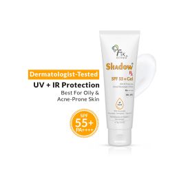 Fixderma: Shadow RX Sunscreen SPF 55+ Gel PA+++  - 75gm