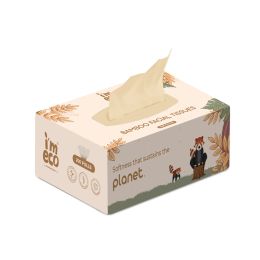 Amwoodo: Bamboo Facial Tissue | Soft & Highly Absorbent | 2-Ply | 200 Pulls Per Pack | Pack of 1