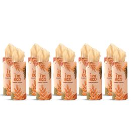 Amwoodo: Bamboo Car Tissue | 50 Pulls Per Pack | Pack of 10