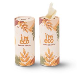 Amwoodo: Bamboo Car Tissue | 50 Pulls Per Pack | Pack of 2