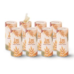 Amwoodo: Bamboo Car Tissue |50 Pulls Per Pack | Pack of 8